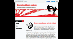 Desktop Screenshot of loggikarate.com